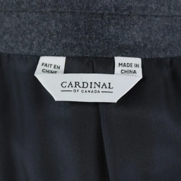 Cardinal of Canada NWT Wool Sport Coat Size 46R US In Blue & Gray Melange